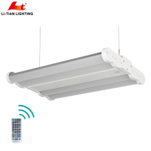 High performance ETL Pendant linear high bay lamp 0-10v dimming 200w 400w industrial led linear highbay